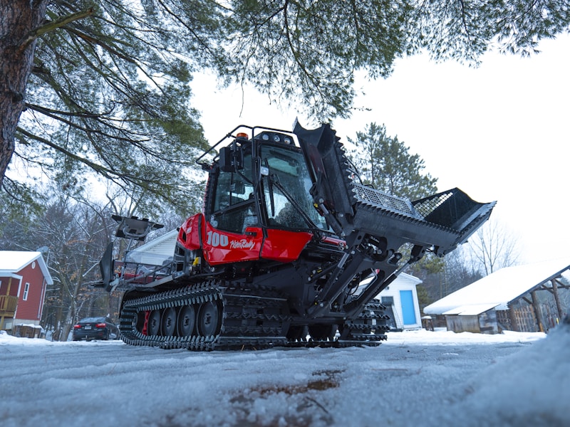Schneepflug im Winterdienst